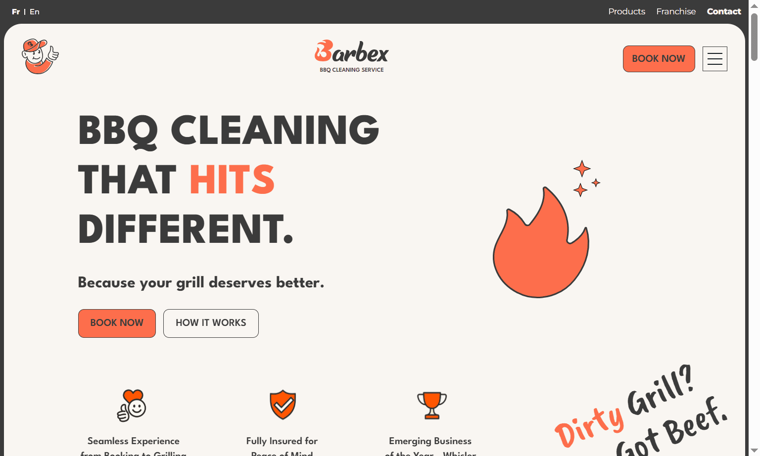 Website Home page Screen Shot