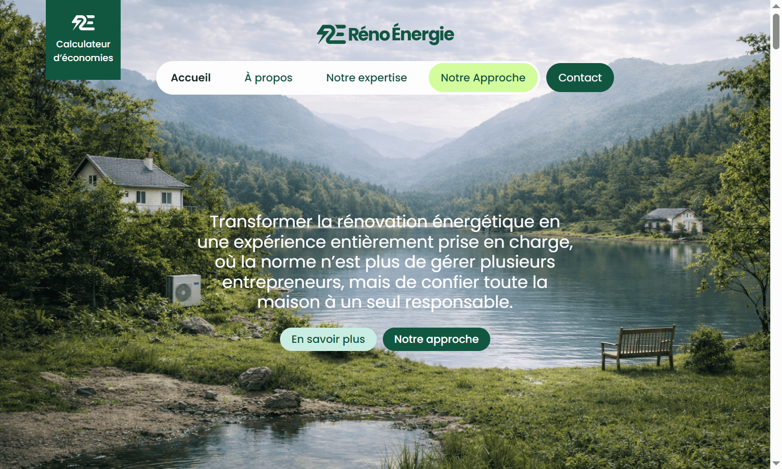 Website Home page Screen Shot